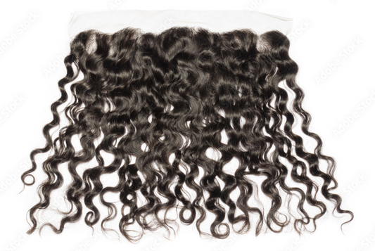 Lace frontale Curly - Premium Raw Hair